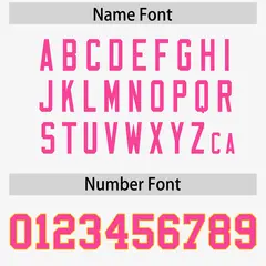 White Pink-Gold Raglan Side Pattern Football Jersey 4