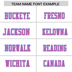 White Pink-Powder Blue Color Block Raglan Football Jersey 3