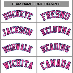White Pink-Powder Blue Varsity Full-Snap Letterman Jacket 5