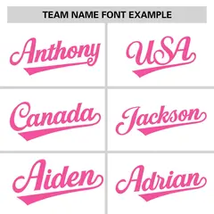 White Pink Raglan Sleeves Authentic Baseball Jersey 3