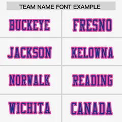 White Pink-Royal Raglan Side Pattern Football Jersey 3