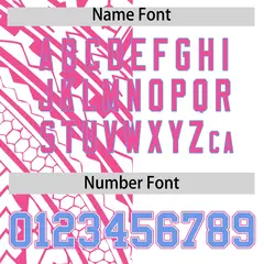 White Pink Split Tribal Baseball Jersey 4