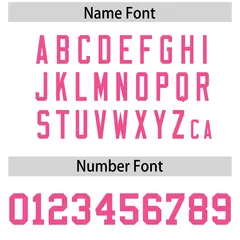 White Pink Square Neckline Classic Authentic Football Jersey 4