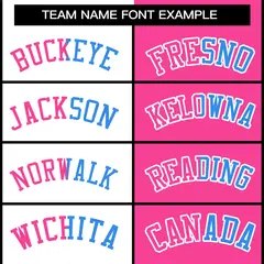 White Pink Two Tone Split Varsity Full-Snap Letterman Jacket 5