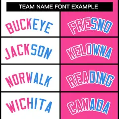 White Pink Two Tone Split Varsity Full-Snap Letterman Jacket 5
