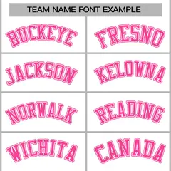 White Pink-White Raglan Varsity Letterman Full-Snap Jacket 5