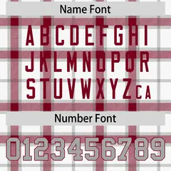 White Plaid Pattern Authentic Football Jersey 4