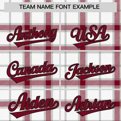 White Plaid Varsity Letterman Baseball Jacket 3