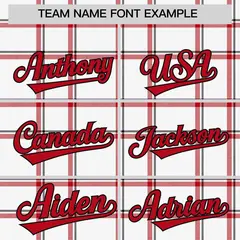 White Plaid Varsity Letterman Baseball Jacket 3
