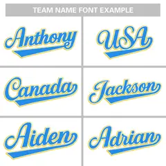 White Powder Blue-Gold Raglan Varsity Full-Snap Letterman Baseball Jacket 5
