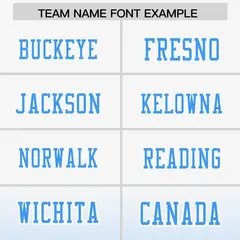 White Powder Blue Gradient Side Pattern Football Jersey 3