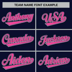 White Powder Blue Navy-Pink Color Block Varsity Baseball Jacket 5