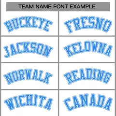 White Powder Blue Raglan Sleeves Full-Snap Varsity Letterman Jacket 5