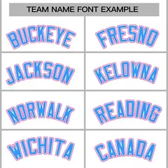 White Powder Blue Raglan Sleeves Full-Snap Varsity Letterman Jacket 5