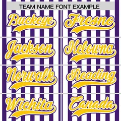 White Purple American Flag Graffiti Baseball Jersey 3