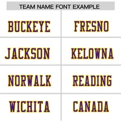 White Purple-Gold Color Block Raglan Sleeves Football Jersey 3