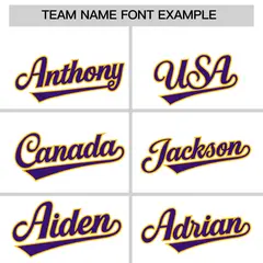 White Purple Gold Gradient Raglan Varsity Letterman Jacket 3