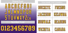 White Purple Gold-Purple Gradient Football Jersey 3