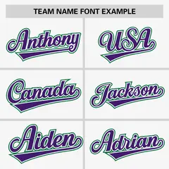 White Purple-Kelly Green Raglan Sleeves Baseball Jersey 3