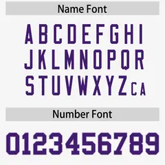 White Purple-Light Purple Raglan Side Pattern Football Jersey 4