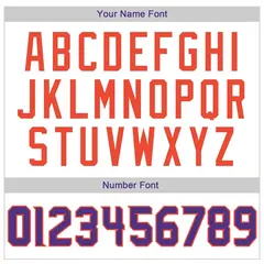 White Purple-Orange Classic Sets Basketball Jersey 4
