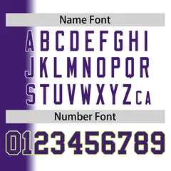 White Purple Pinstripe Gradient Baseball Jersey 4