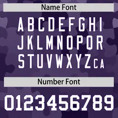 White Purple Puzzle Elements Baseball Jersey 4