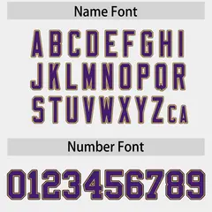 White Purple Retro Sleeve Line Authentic Football Jersey 4