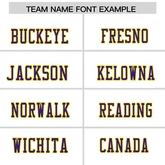 White Purple Shoulder Cut Two-Tone Flag Football Jersey 3