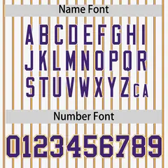 White Purple Tricolor Stripe Fashion Baseball Jersey 4