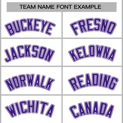 White Purple-White Raglan Varsity Letterman Full-Snap Jacket 5
