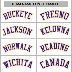 White Purple-White Raglan Varsity Letterman Full-Snap Jacket 5