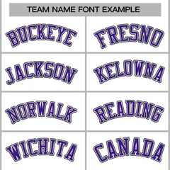White Purple-White Raglan Varsity Letterman Full-Snap Jacket 5