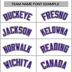 White Purple-White Raglan Varsity Letterman Full-Snap Jacket 5
