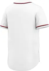 White Red-Black Classic Baseball Jersey For Men 7