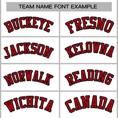 White Red Black Classic Varsity Full-Snap Letterman Jacket 5