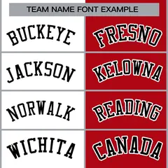 White Red-Black Two Tone Split Varsity Full-Snap Letterman Jacket 5
