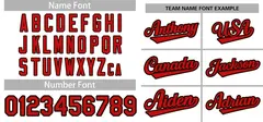 White Red-Brown Full-Button Classic Baseball Jersey 3