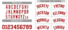 White Red-Classic Curved Sets Basketball Jersey 4