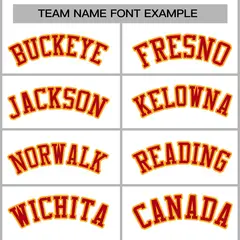 White Red-Gold Classic Varsity Full-Snap Letterman Jacket 3