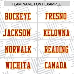 White Red-Gold Graffiti Line Authentic Football Jersey 3