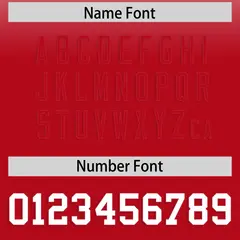 White Red Gradient Fashion Authentic Football Jersey 4