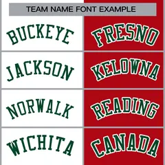 White Red-Green Two Tone Split Varsity Full-Snap Letterman Jacket 5