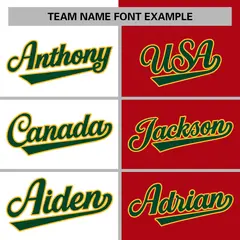 White Red-Green Two Tone Split Varsity Full-Snap Letterman Jacket 5