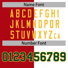 White Red-Green Two Tone Split Varsity Full-Snap Letterman Jacket 6