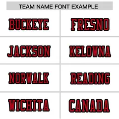 White Red Insert Color Design Authentic Football Jersey 3