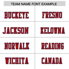 White Red-Navy Classic Authentic Football Jersey 3