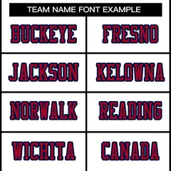 White Red-Navy Classic Style Authentic Football Jersey 3