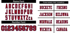 White Red-Navy Classic Style Mesh Authentic Football Jersey 3