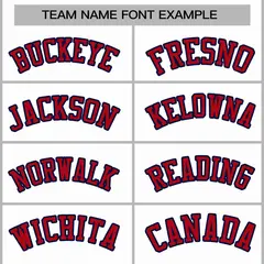 White Red-Navy Classic Varsity Full-Snap Letterman Jacket 3